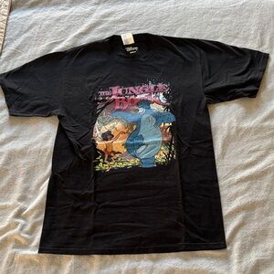 Disney Black Jungle Book T-Shirt with Colorful Graphic
